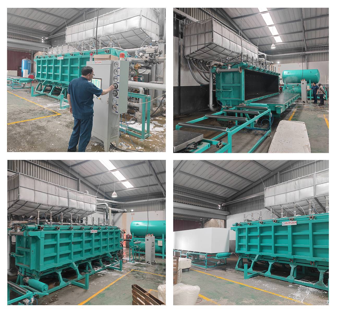 Polystyrene Block Moulding Machine With Vacuum System Polystyrene Block Moulding Machine With Vacuum System
